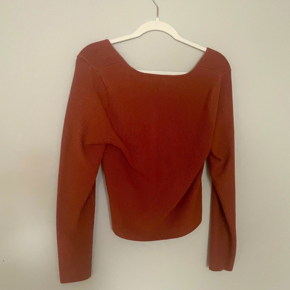 Abercrombie & Fitch long sleeve ribbed sweater - Picture 4 of 5